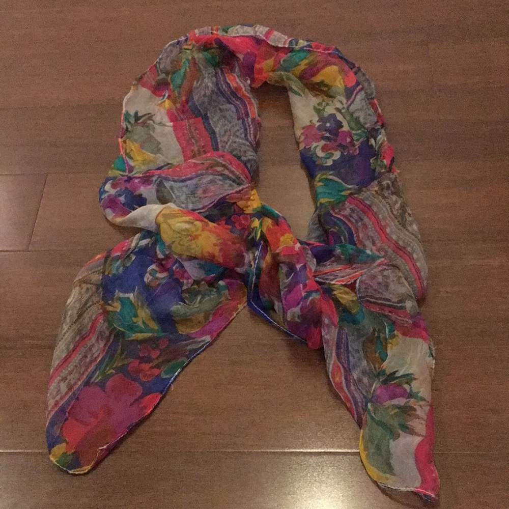 Floral Scarf